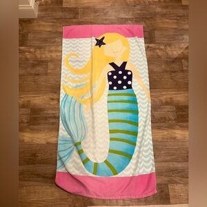 Girls Pottery Barn Mermaid Beach/Pool Towel